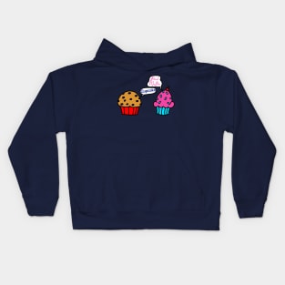 Cupcake vs. Stud Muffin Kids Hoodie